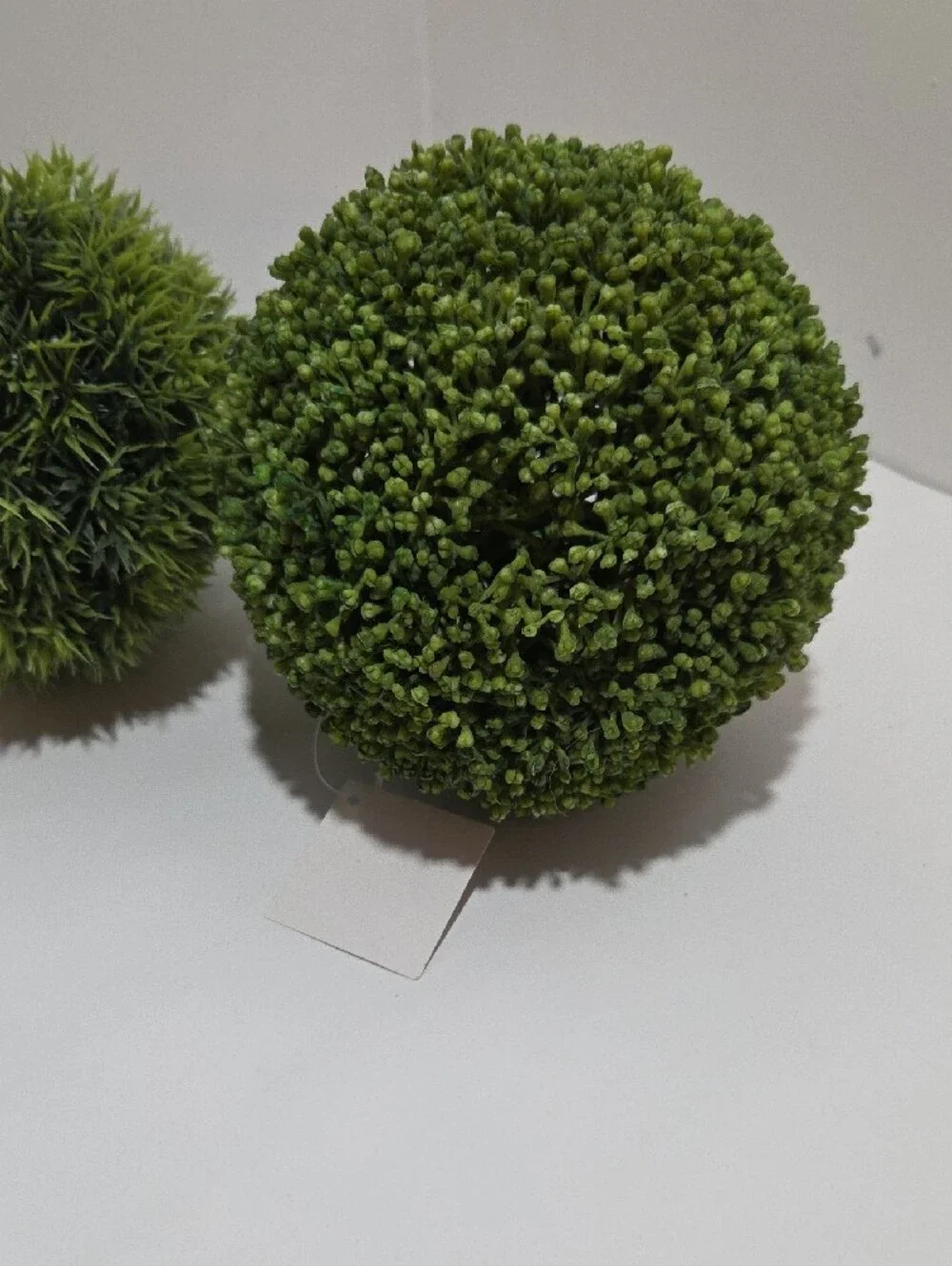 Green Decorative Topiary Balls - Artificial Moss Spheres
